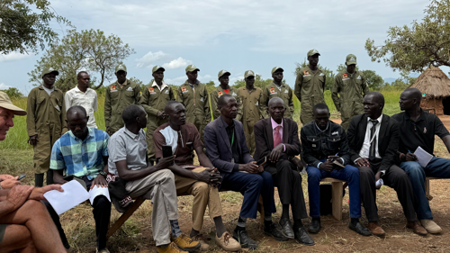 Community members trained on tsetse fly monitoring
